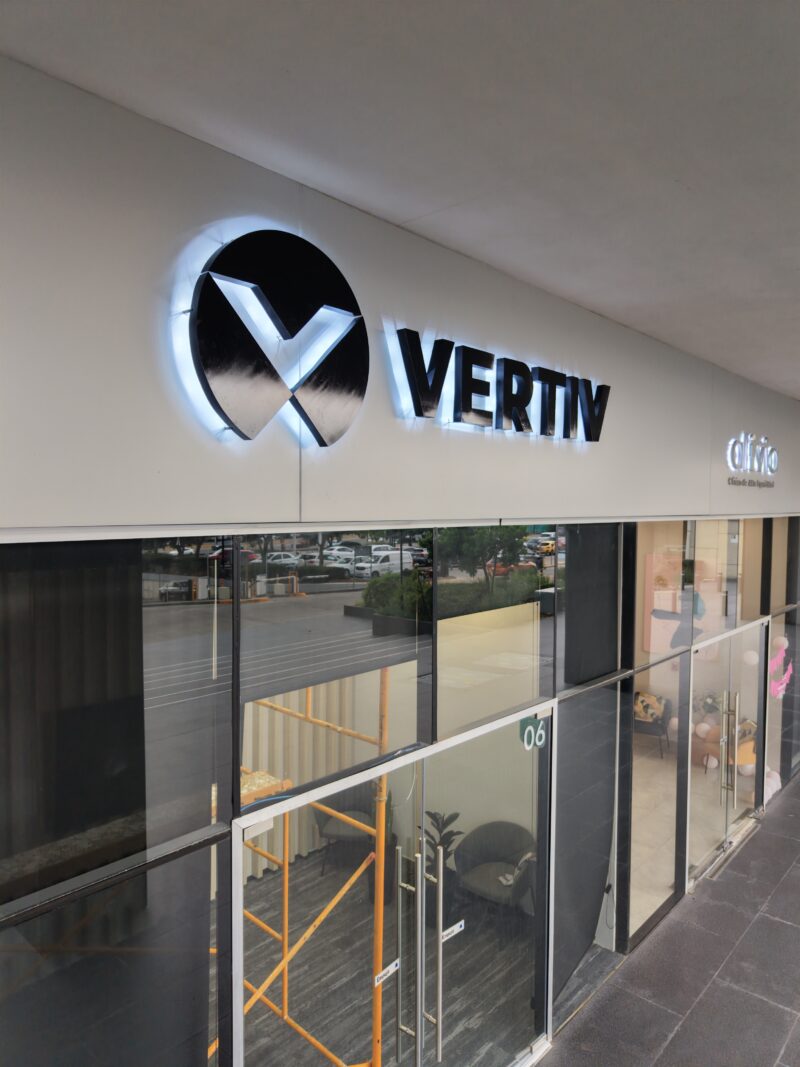 letrero luminoso 3d